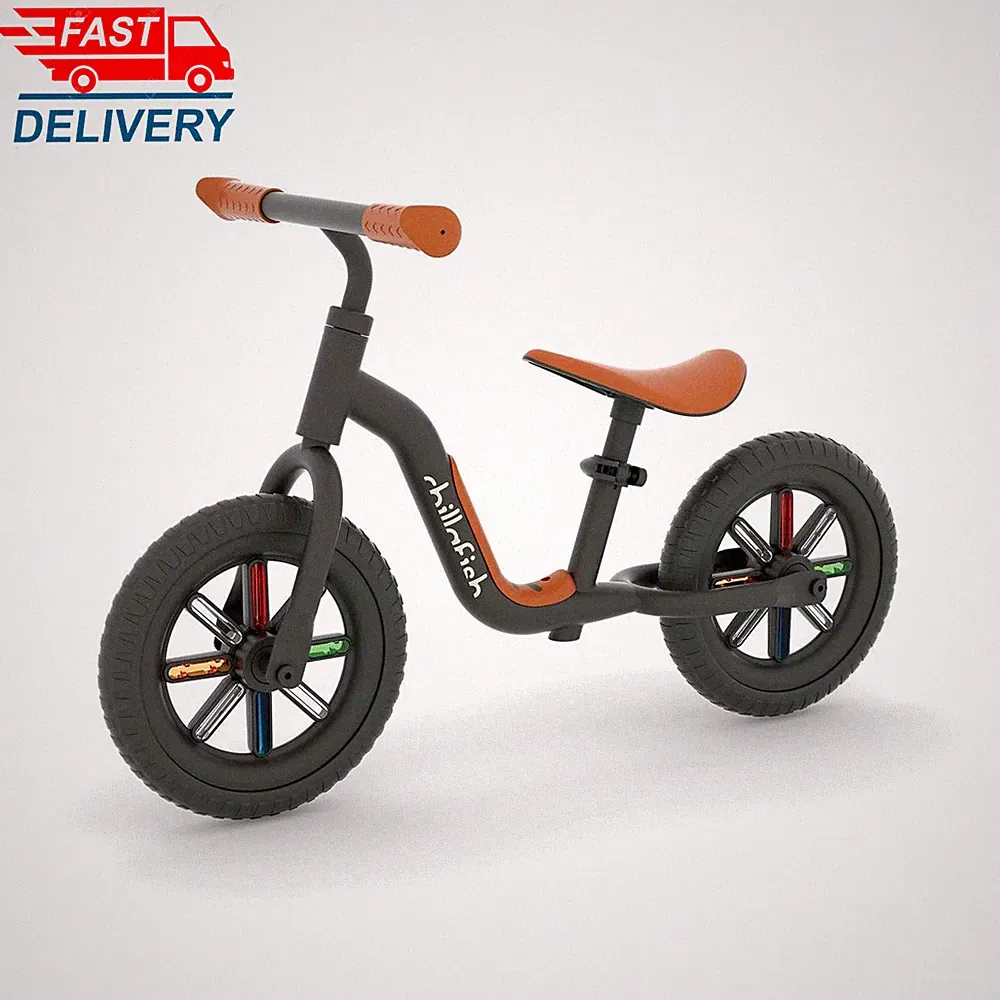 10" Buzzi Balance Bike for Kids 1.5 Years and Older, Lightweight, Black ✌️👍
