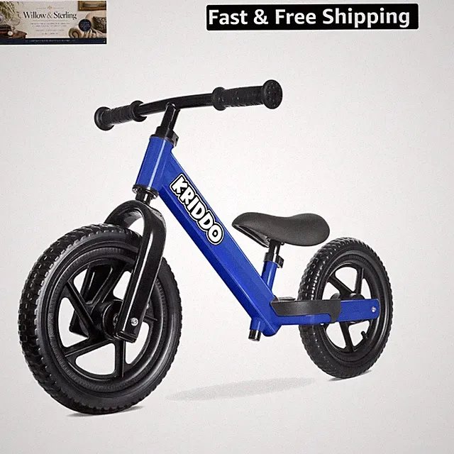 Balance Bike 2 Old, Toddler Balance Bike for Kids Aged 2-5, with DIY Colorfu...