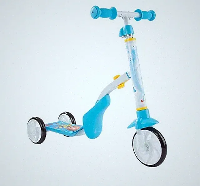 Lil Rider 2 In 1 Balance Bike 3 Wheel Convertible Scooter Age 2+ Adjustable New