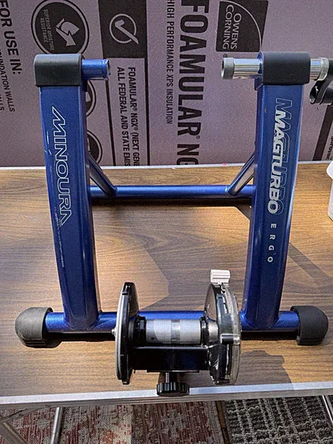 Minoura Magturbo Bicycle (Bike) Ergo Trainer Folding Super Magturbo