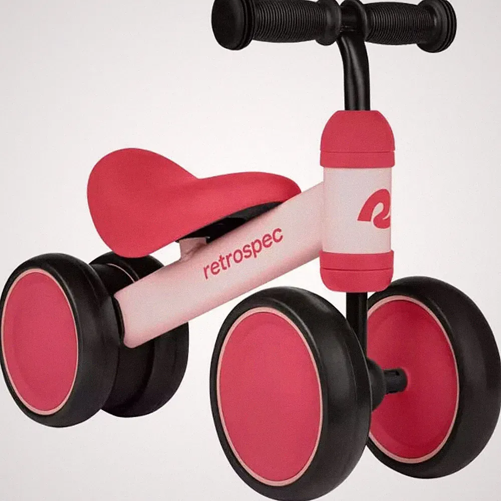 Retrospec Bicycles Cricket Mini 6" Kids' Balance Bike - Blush