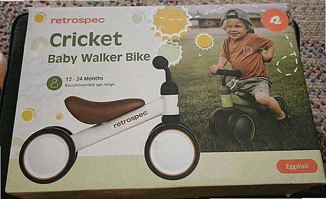 Retrospec Bicycles Cricket Mini 6" Kids' Balance Bike - Eggshell