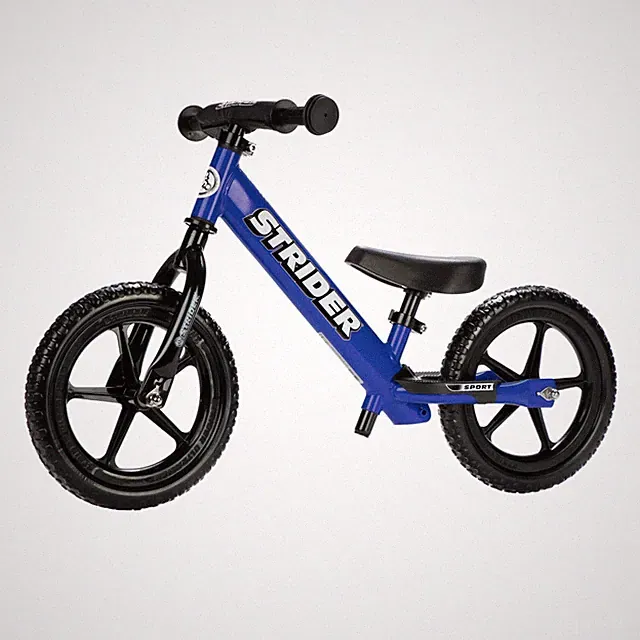 Strider 12 Sport Balance Bike for Kids 1-4 Years, Blue