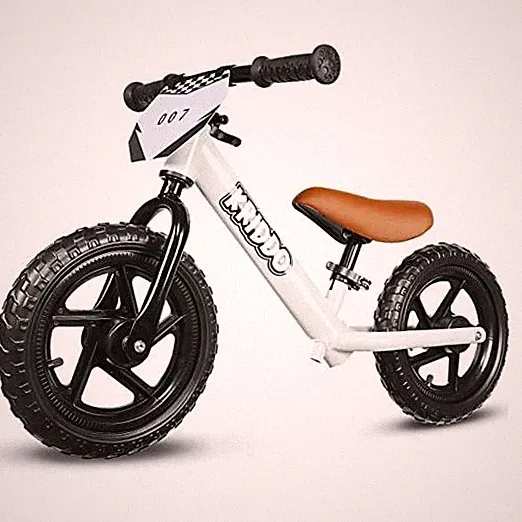 Toddler Balance Bike 2 Year Old, Age 24 Months to 5 Years Old, 12 Inch White