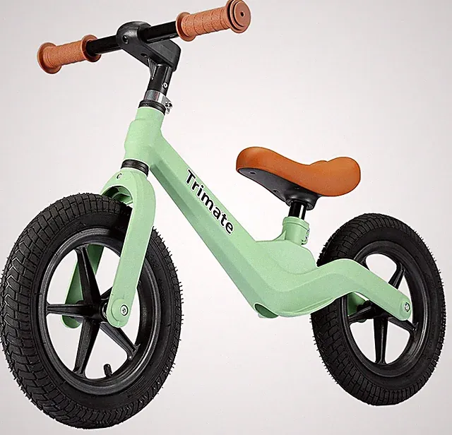 Toddlerpro Balance Bike for 3-5 Year Olds - Adjustable No Pedal Sport with 12" I
