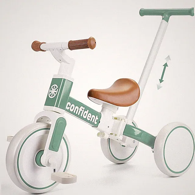XIAPIA 5 in 1 Toddler Tricycle Balance Bike for 1-3 Year Olds Adjustable